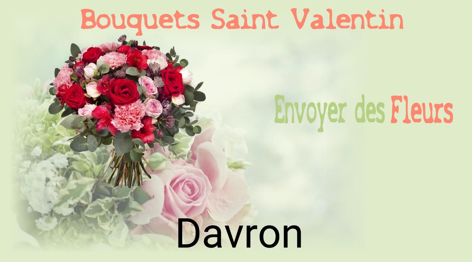 Roses de Saint-Valentin livrées à Davron